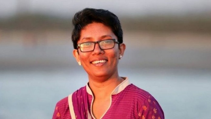 ছবির উৎস,RAHAT MAHFUZছবির ক্যাপশান,ঢাকা বিশ্ববিদ্যালয়ের সমাজবিজ্ঞান বিভাগের অধ্যাপক সামিনা লুৎফা